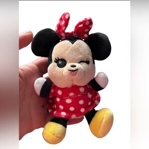 Wishables minnie mouse 5” mini plush winking minnie Disney Parks